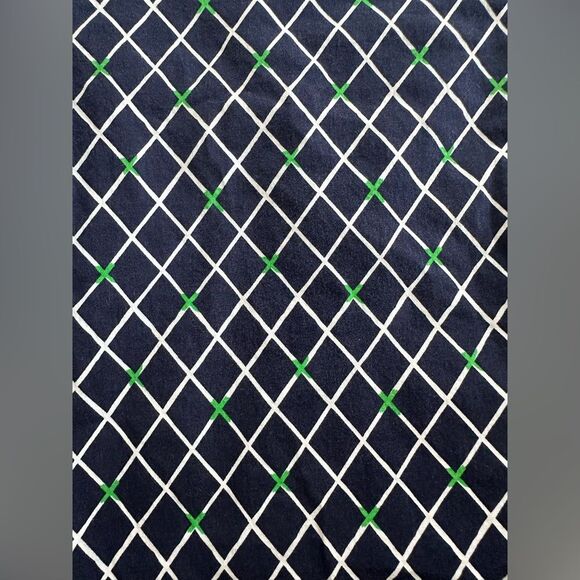 Peter Millar Blue/Green Patterned Golf Shorts Sz 14 Notre Dame Athletic Women’s - Picture 3 of 7